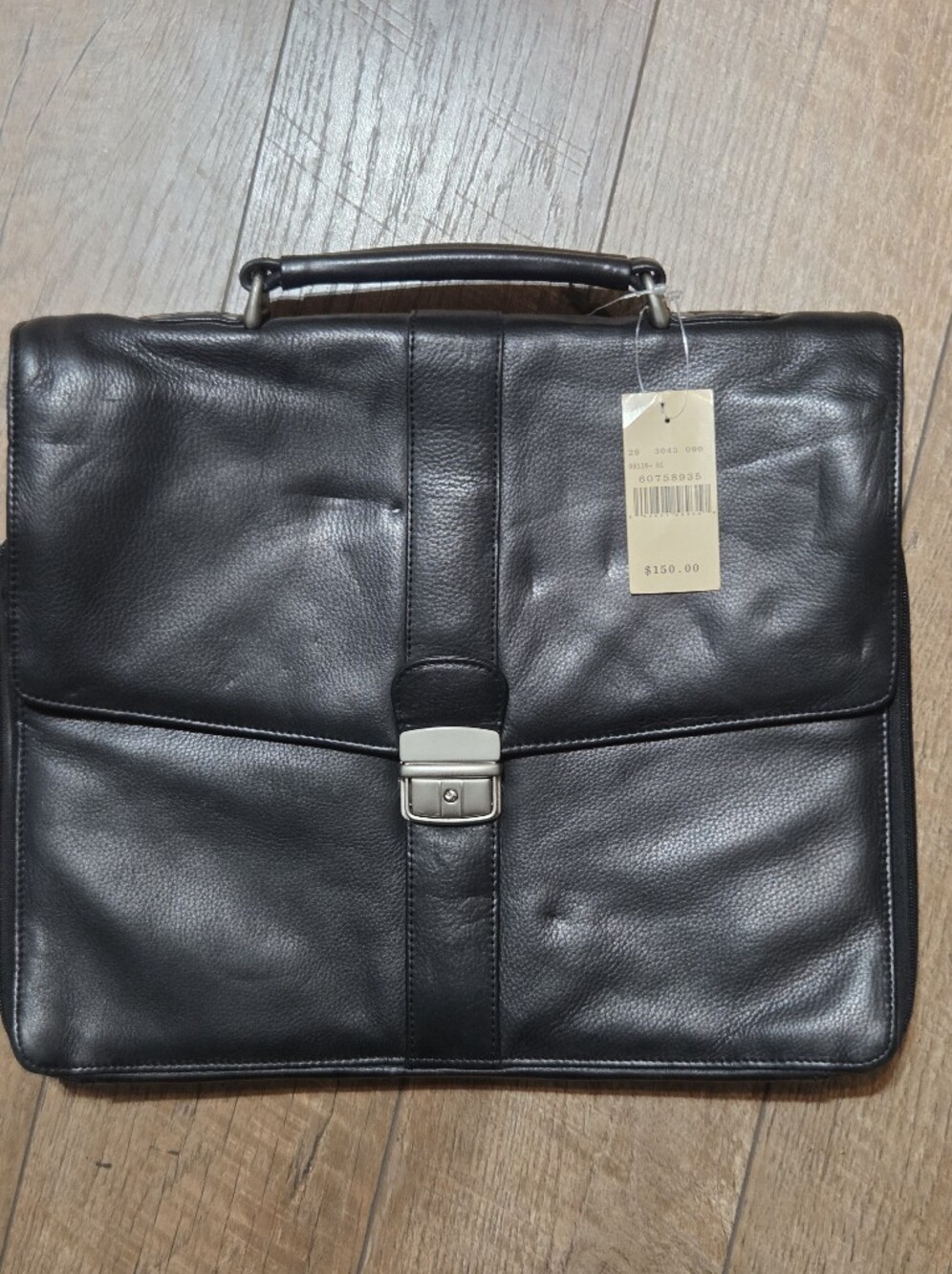 Vintage 80's(?) Wilson Leather Briefcase. New With Tag